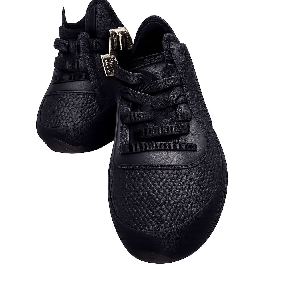 Philippe Model Navy Sneakers with Gold Details